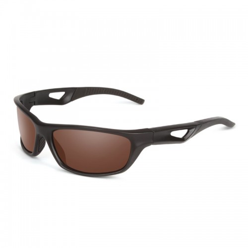 Polarized Sports Sunglasses Driving Glasses Shades for Men Women TR90 Unbreakable Frame