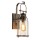 Clear Glass Sconces Retro Farmhouse Wall Lights Antique Rust Wall Lamp for Barn Kitchen Bedroom