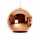 Rose Gold Glass Globe Pendant Hanging Lights Nordic Glass Ball Lamp Shade Ceiling Lamp Fixtures Wedding Chandelier for Living Room Bedroom Restaurant KTV 