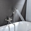 Bathtub Tub Extension Faucet Shower Simple Shower Set in-wall Mixing Valve Shower Faucet