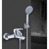 Triple Faucet Bathroom Hot and Cold Mixing Valve Bathroom In-wall Simple Shower Set