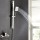 304 Stainless Steel Shower Set With Lifting Rod Shower Shower Hot And Cold Faucet Square Shower Bracket