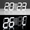 CHIHAI remote control Jumbo digital LED wall clock, Multi-function LED Clock, large calendar, Minute alarm clock, Silent clock