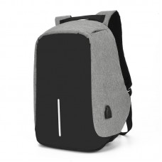 Anti-theft backpack - Gray  USB charging port Paicy™