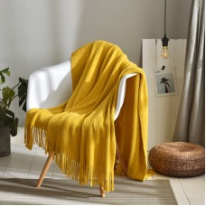 Decorative Sofa Blanket Tassel Sofa & Bed Furniture Comfortable For Sofa Bed Beach Travel 