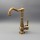 Antique Brass Swivel Spout Bathroom Faucet - Vanity Sink Mixer Tap 