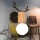 Antlers Vintage Wooden Wall Lamps, Minimalist E26/E27 Wall Sconces with Wooden & Matel  for Living Room, Bedrooms, 