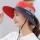 Women's Outdoor UV Protection Foldable Mesh Wide Brim Beach Fishing Hat