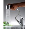 Copper Kitchen Faucet -  Pullable  & Switchable Sink Faucet