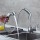 Split hot and cold pull-type sink faucet kitchen multi-function liftable faucet