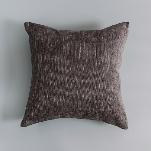 Loikee  Chenille simple solid color sofa decorated pillow，18” x 18”