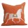 Simple Modern Embroidery Horse Pillow Bedroom Living Room Sofa Cushion Car Office Cushion