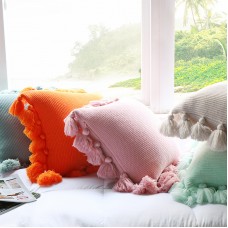 Perfectly decorated knit pillow lantern ball pillow to throw pillow