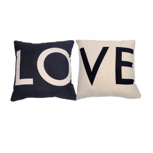 Nordic black and white LOVE pillow Valentine's Day gift cotton pillow sofa cushion