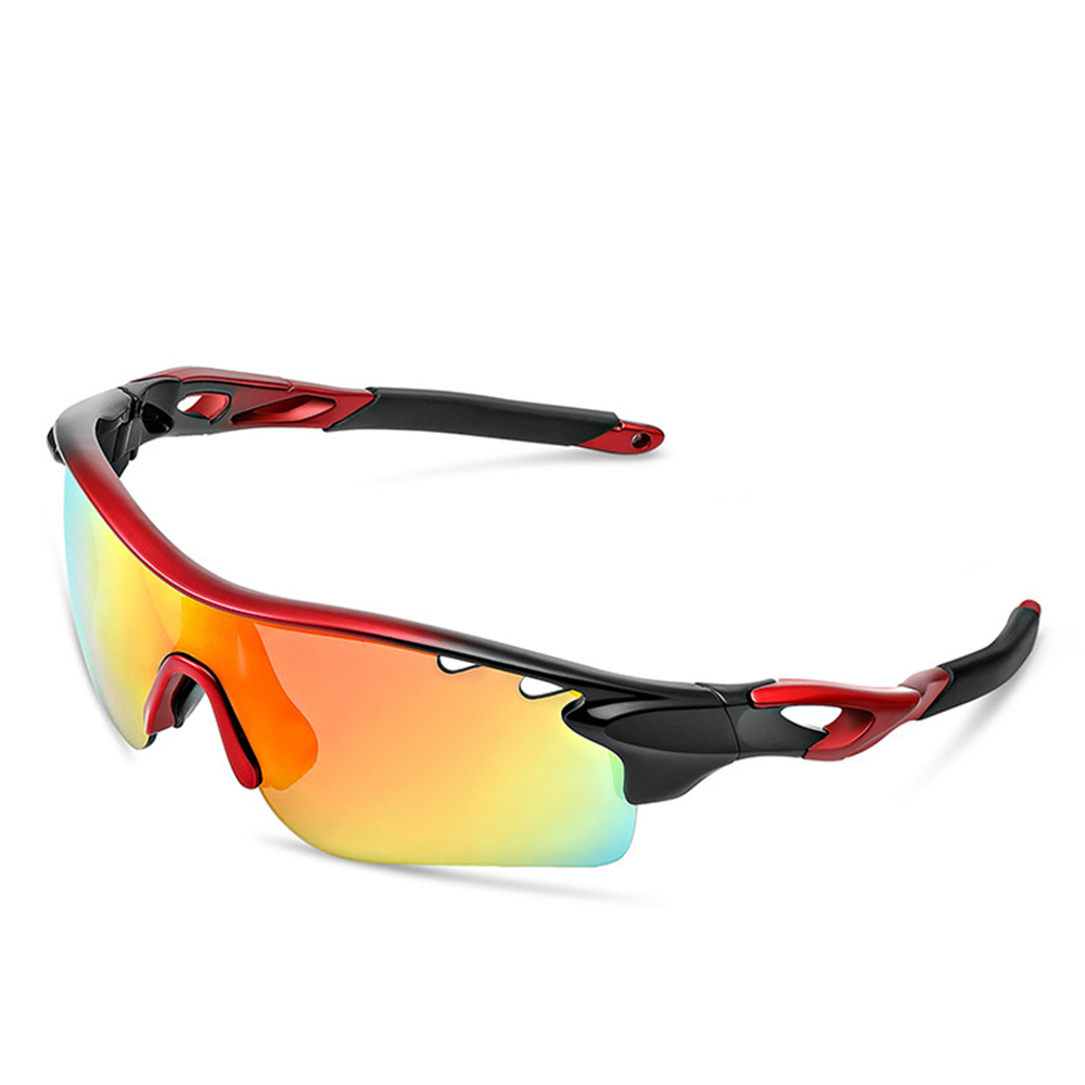 Polarized Sports Sunglasses OTG Glasses with 5 Set 